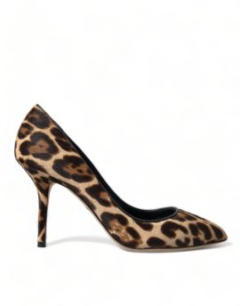 Dolce & Gabbana Exquisite Leopard Print Stiletto Pumps