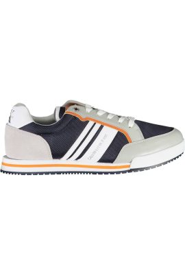 Calvin Klein Sleek Blue Sports Sneakers with Contrast Details