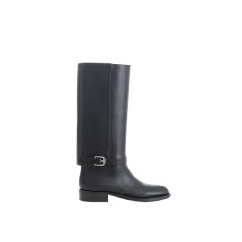 Burberry Black Leather Boot