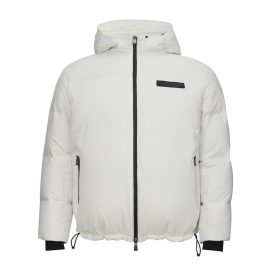 Armani Exchange White Polyester Jacket