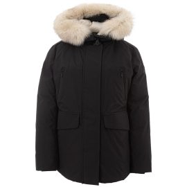 Peuterey Black Polyamide Jackets & Coat