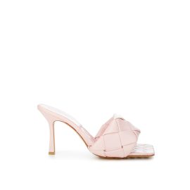 Bottega Veneta Pink Leather Sandal