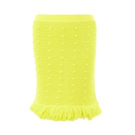 Bottega Veneta Yellow Cotton Skirt