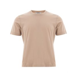 Gran Sasso Beige Cotton T-Shirt