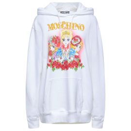 Moschino Couture White Cotton Sweater