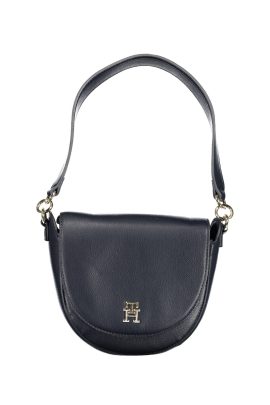 Tommy Hilfiger Elegant Blue Shoulder Bag with Contrasting Details