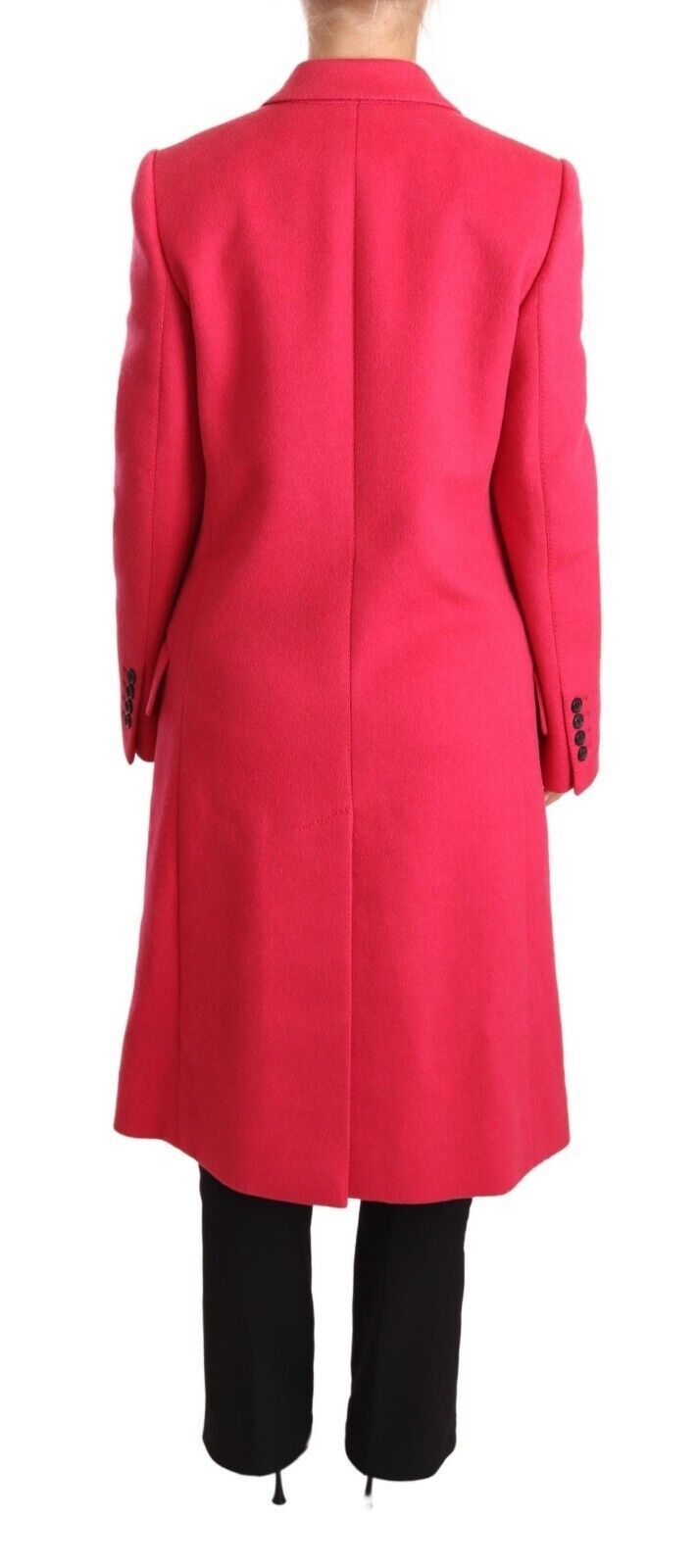 Dolce & Gabbana Pink Double Breasted Trenchcoat Jacket - Image 3