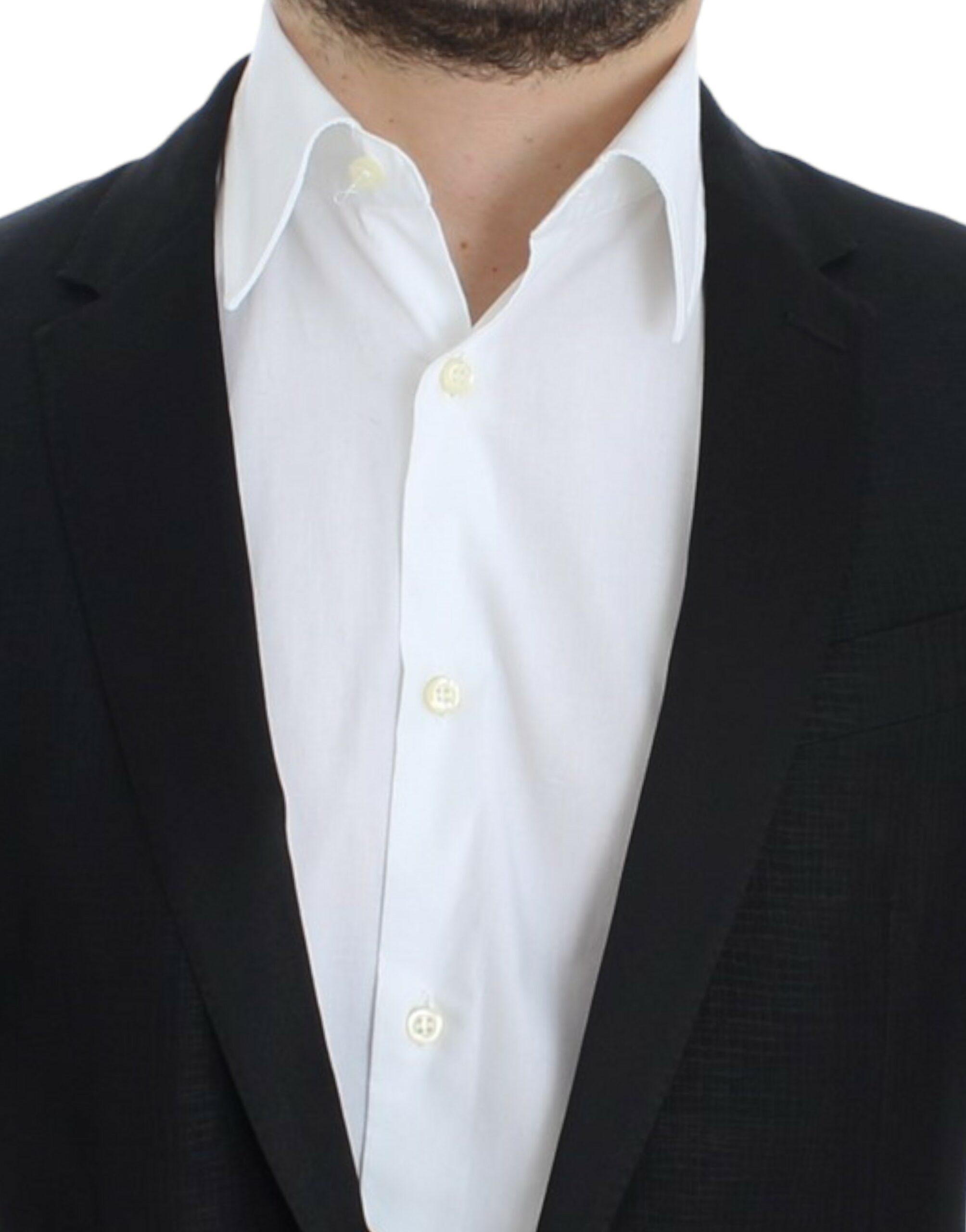 Dolce & Gabbana Black wool MARTINI slim blazer - Image 5