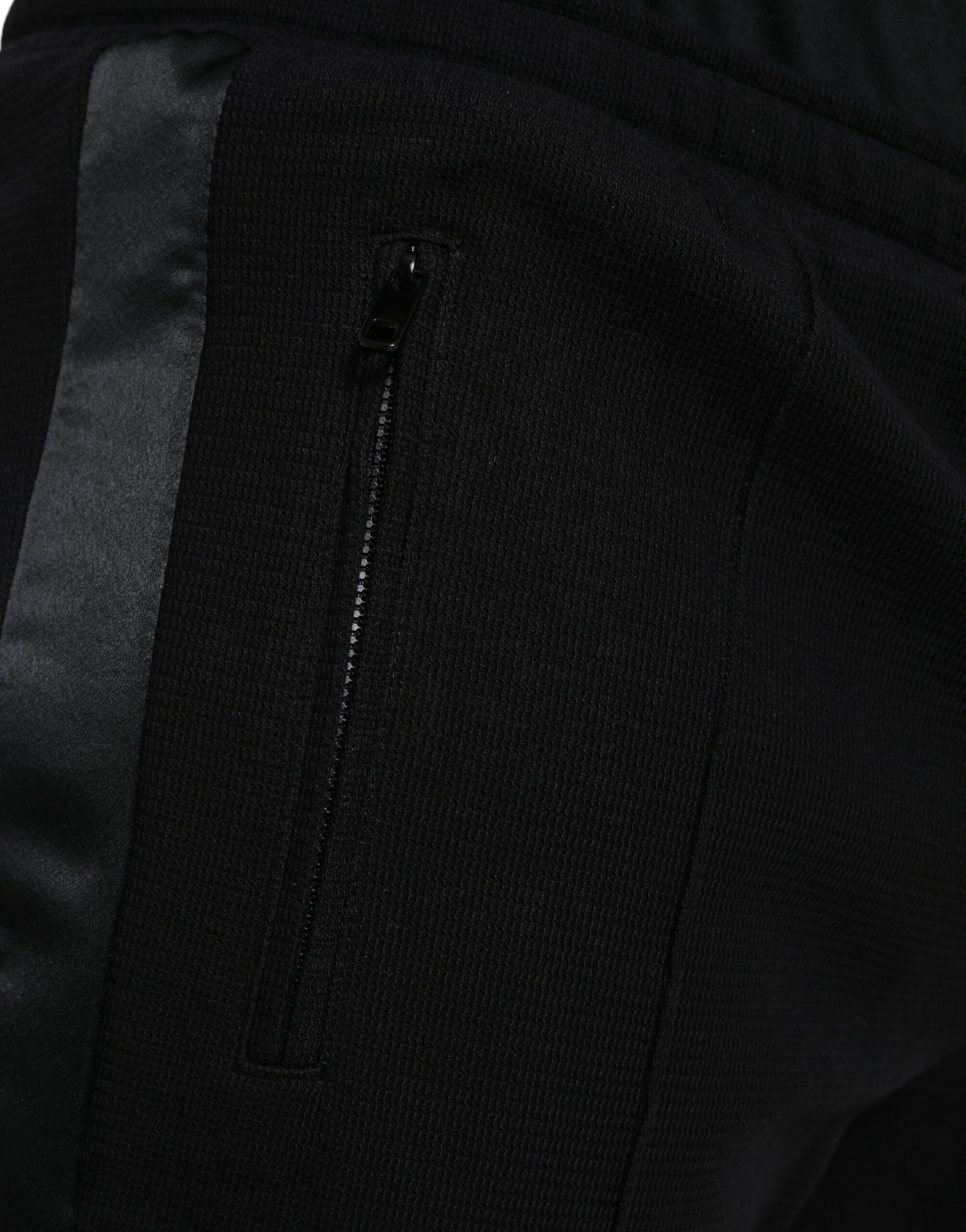 Dolce & Gabbana Black Cotton Blend Jogger Sweatpants Pants - Image 4