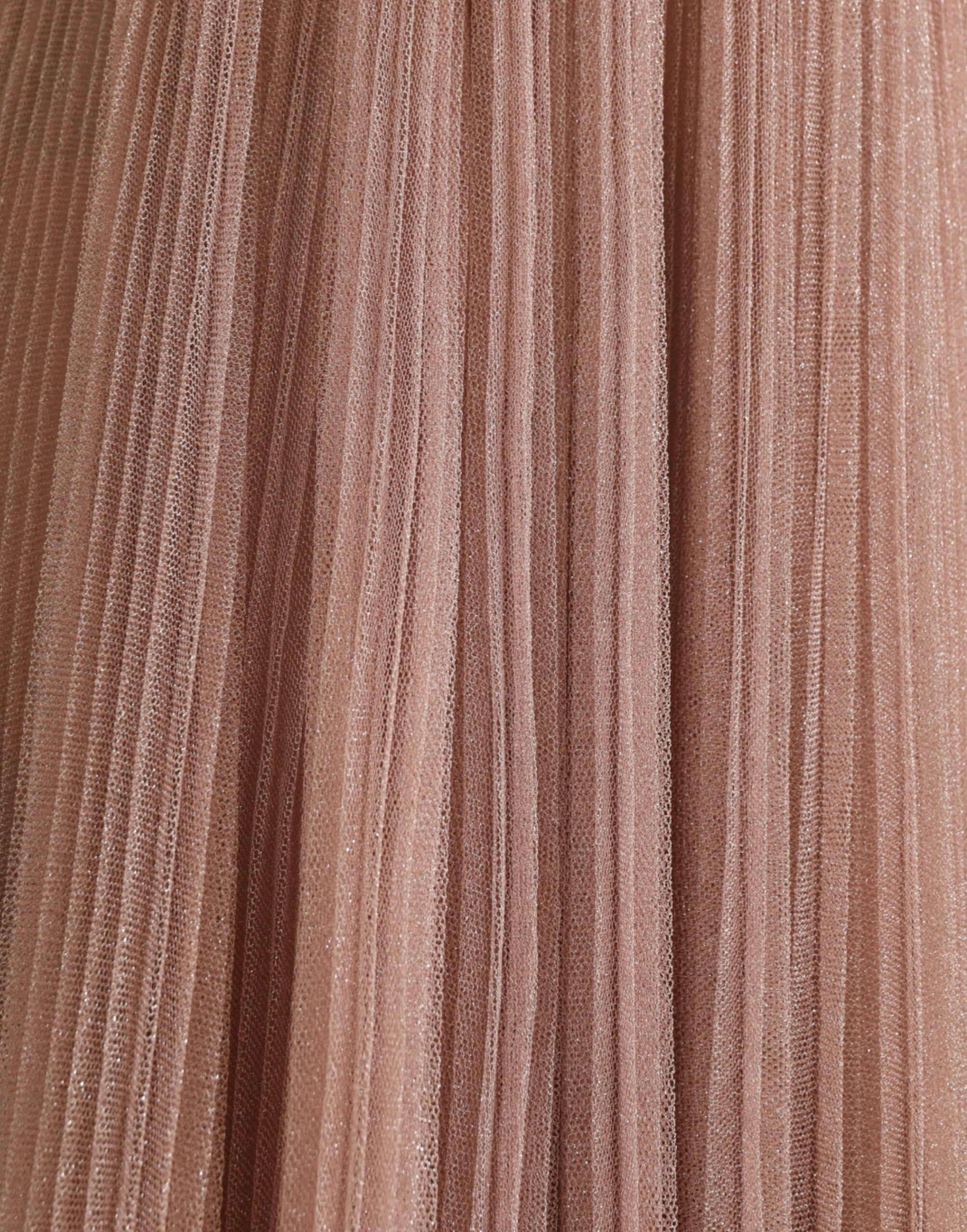 Dolce & Gabbana Light Lilac Pleated Lame Tulle One Shoulder Dress - Image 6