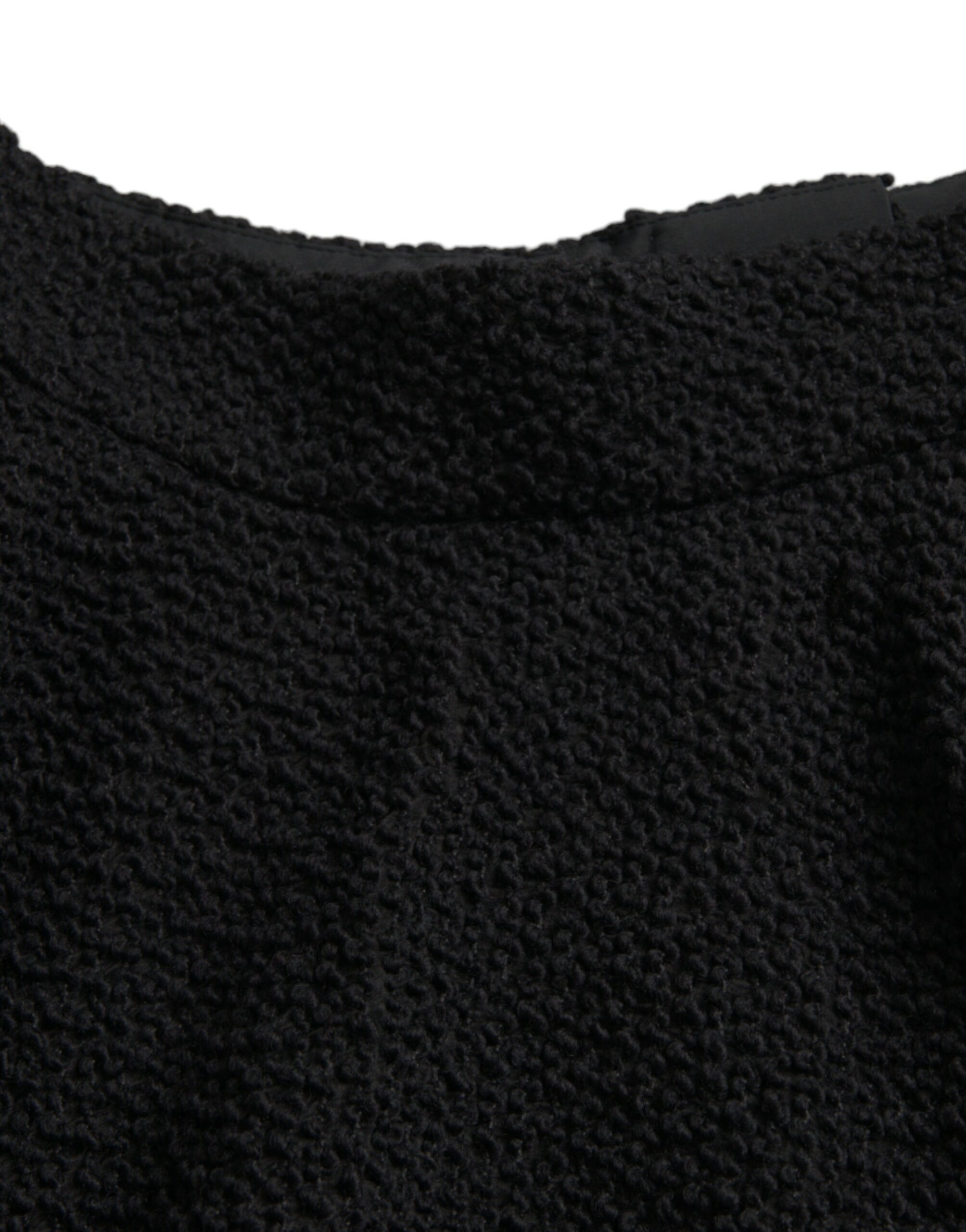 Dolce & Gabbana Black High Waist A-line Knee Length Skirt - Image 7