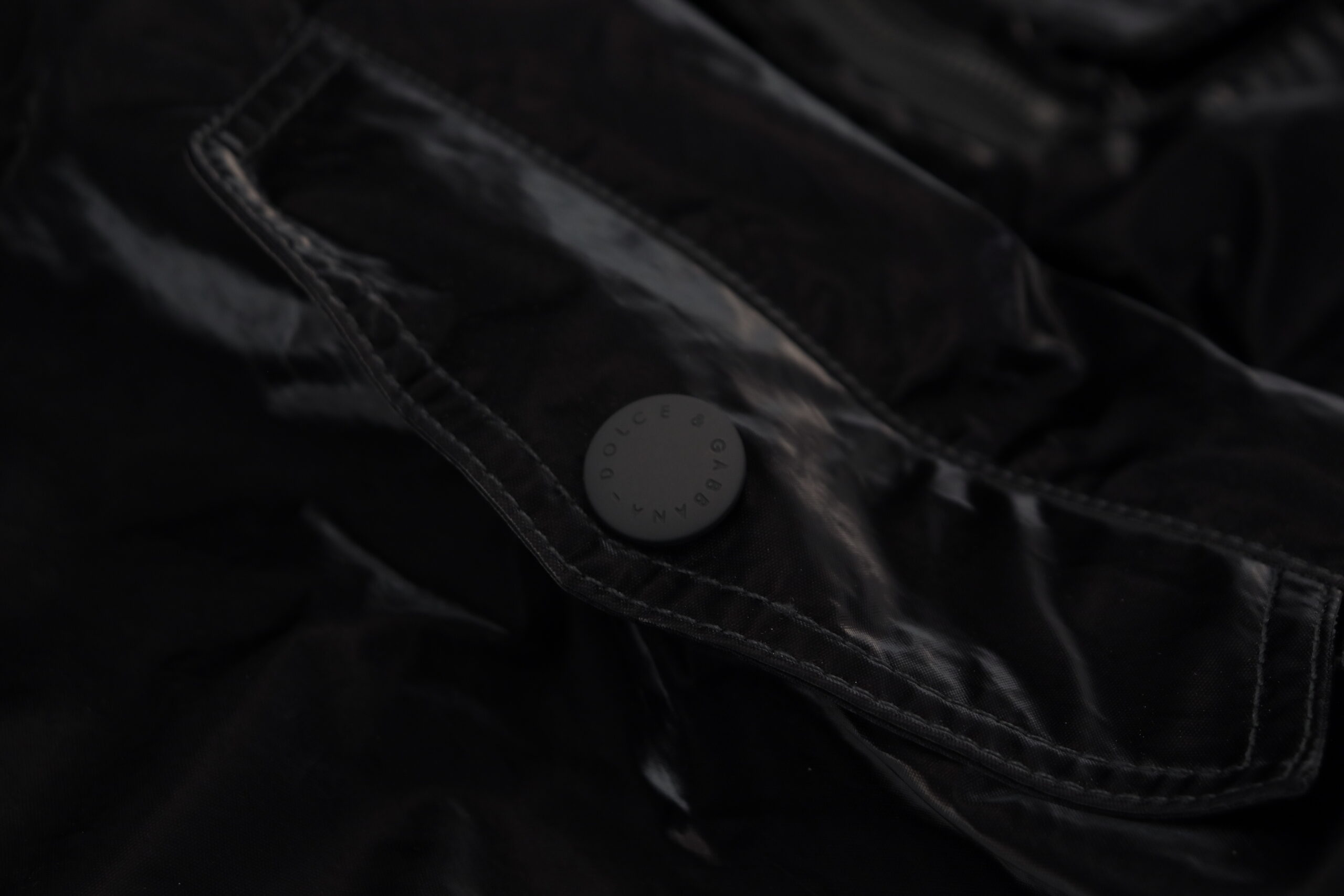 Dolce & Gabbana Black Nylon Hooded Full Zip Bomber Jacket - Image 7