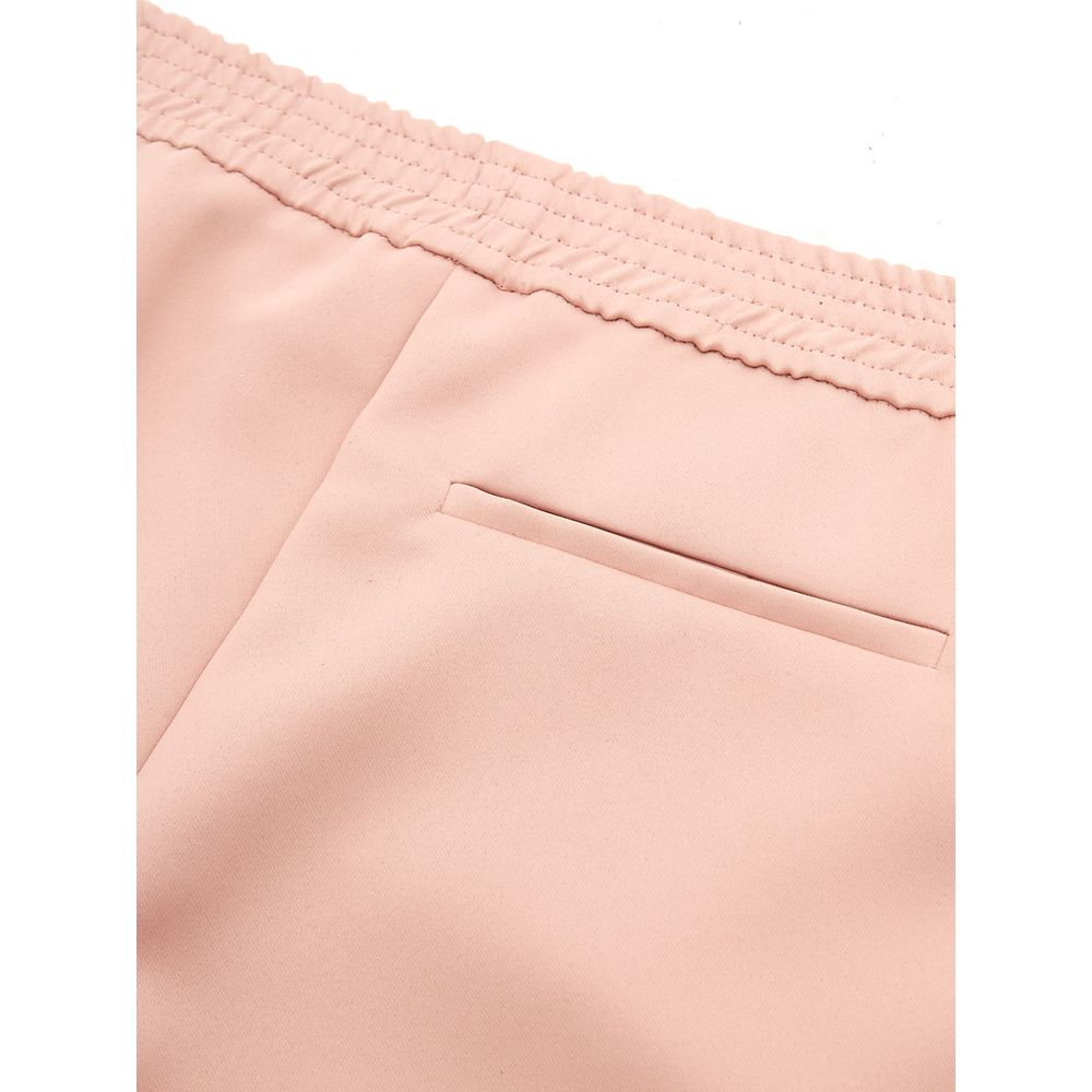 Lardini Pink Polyester Casual Pants - Image 3