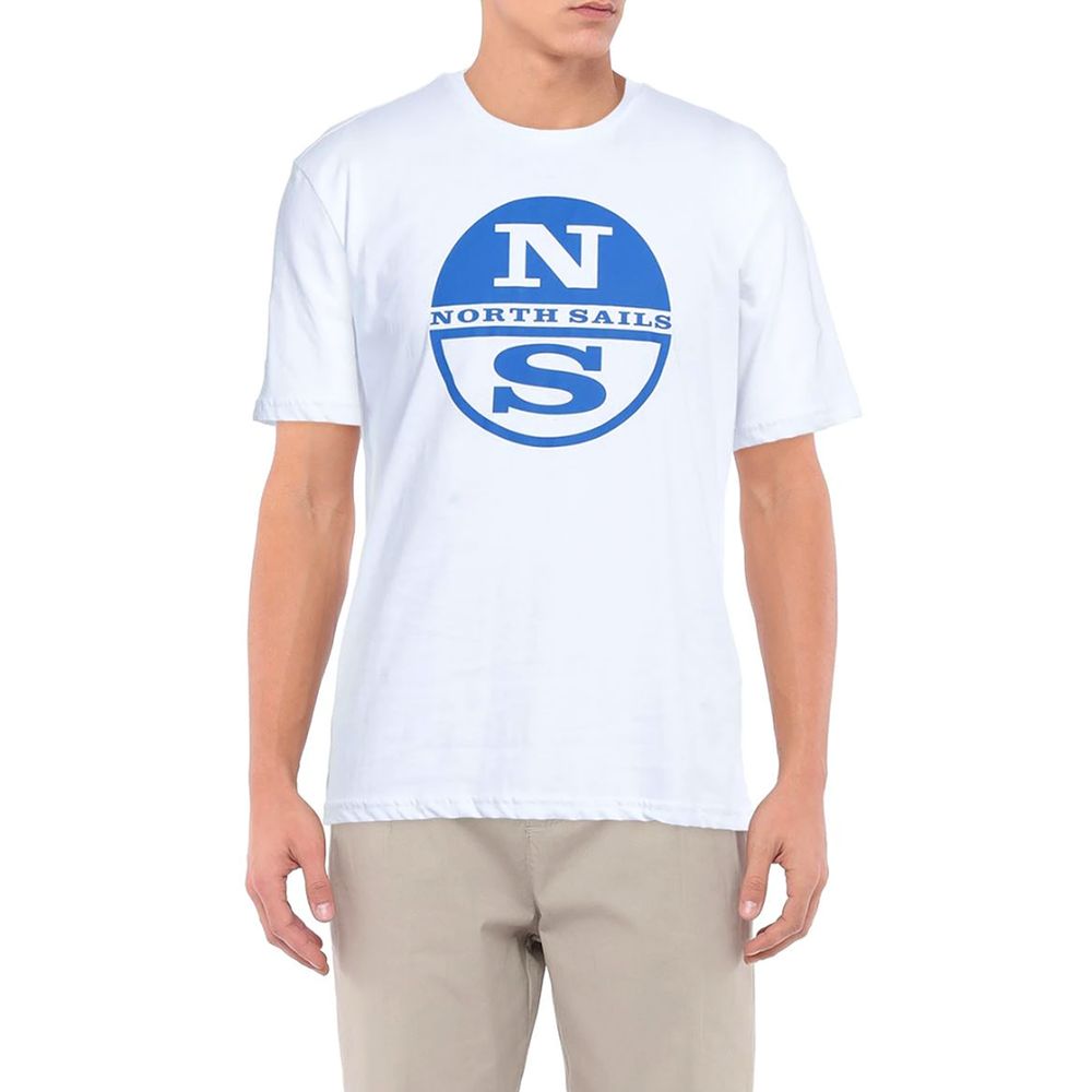 North Sails White Cotton T-Shirt - Image 3
