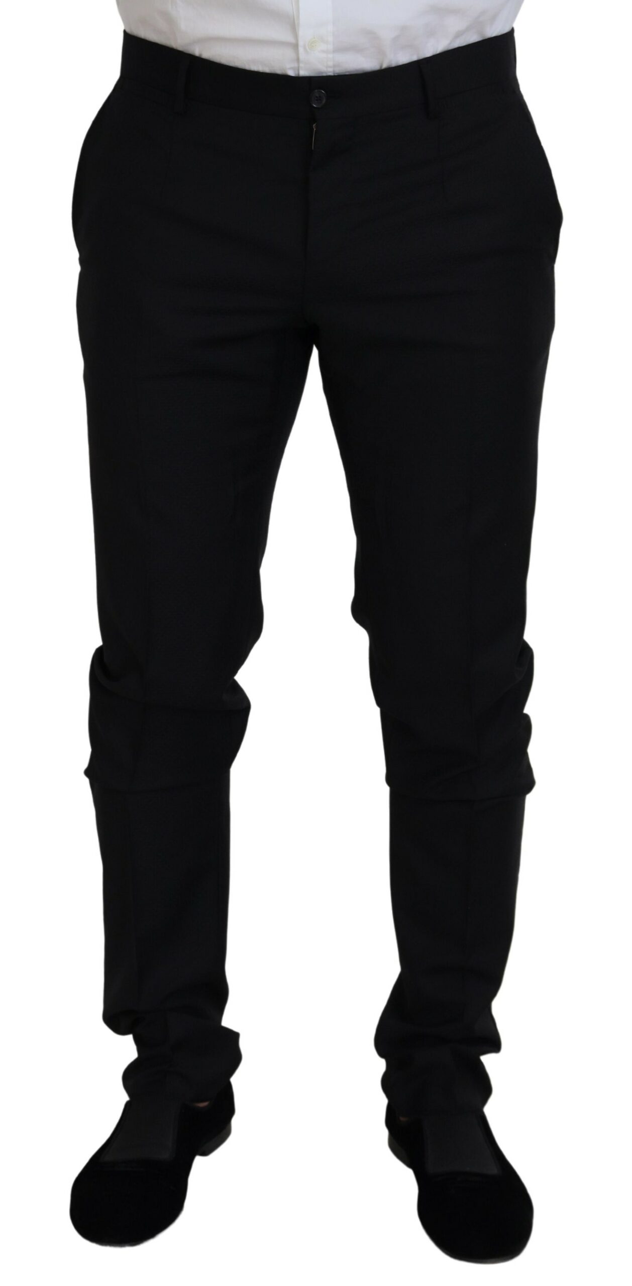 Dolce & Gabbana Black Single Breasted 2 Piece MARTINI Suit - Image 6