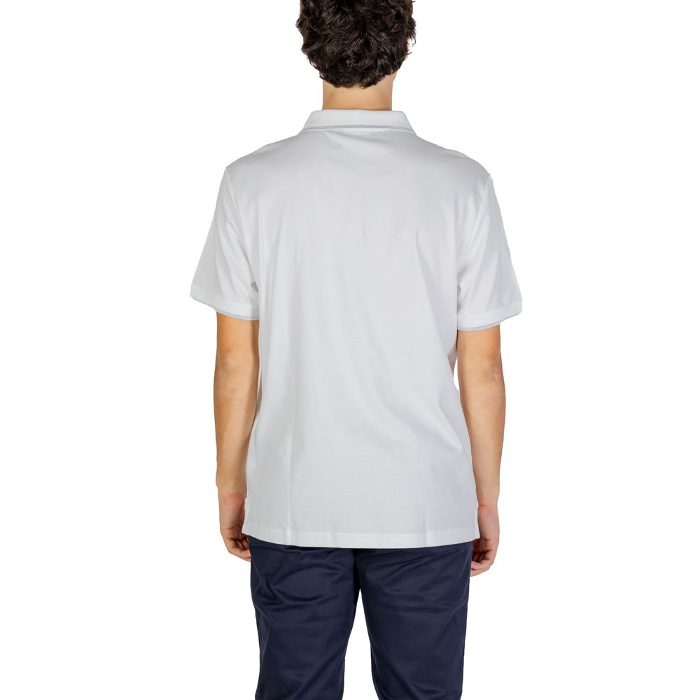 Calvin Klein Jeans White Cotton Polo Shirt - Image 2