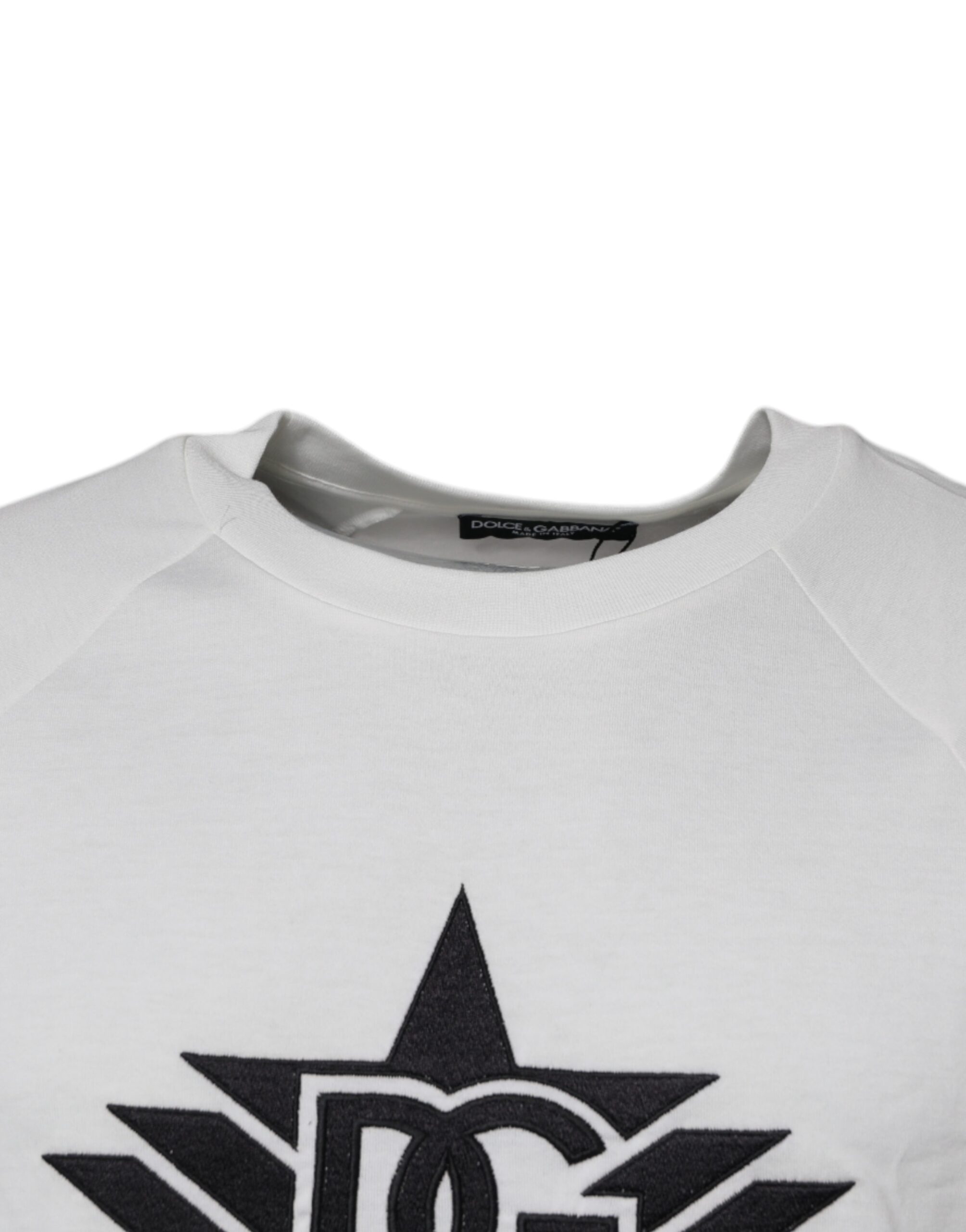 Dolce & Gabbana White DG Sport Crew Neck Short Sleeve T-shirt - Image 3