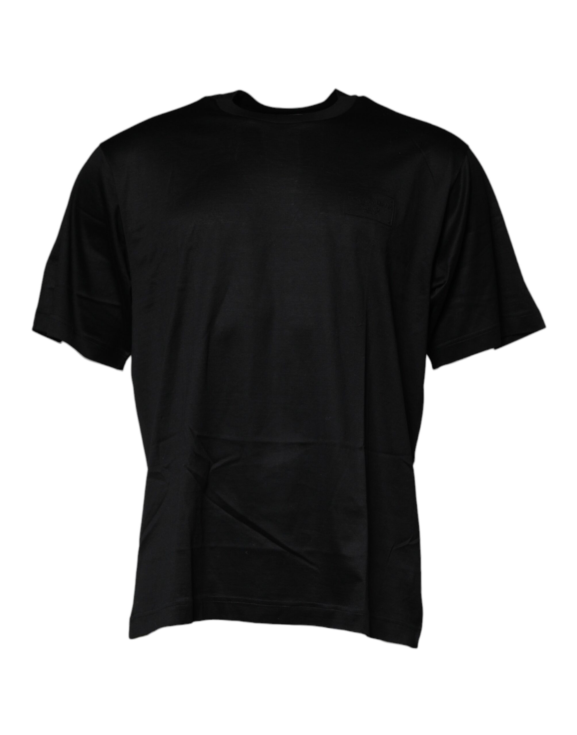 Dolce & Gabbana Black Crew Neck Short Sleeve T-shirt - Image 2