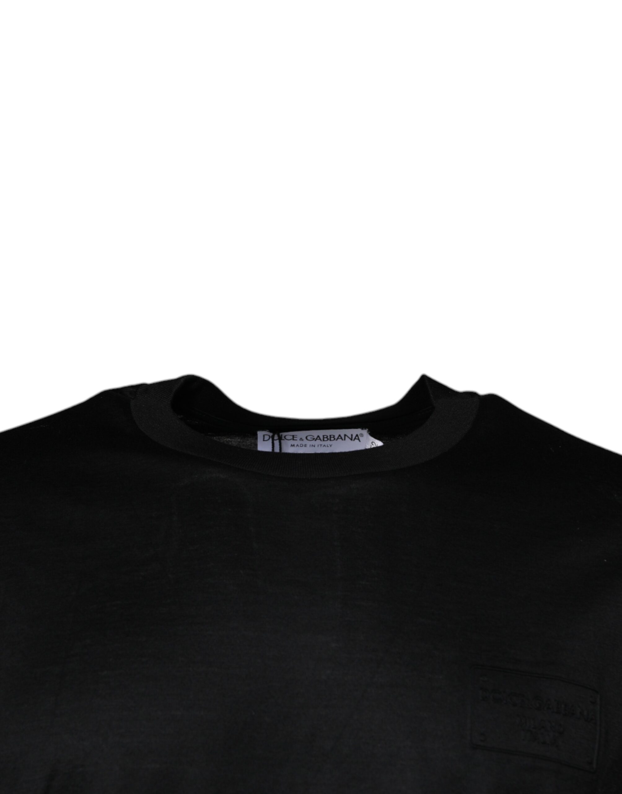 Dolce & Gabbana Black Crew Neck Short Sleeve T-shirt - Image 3