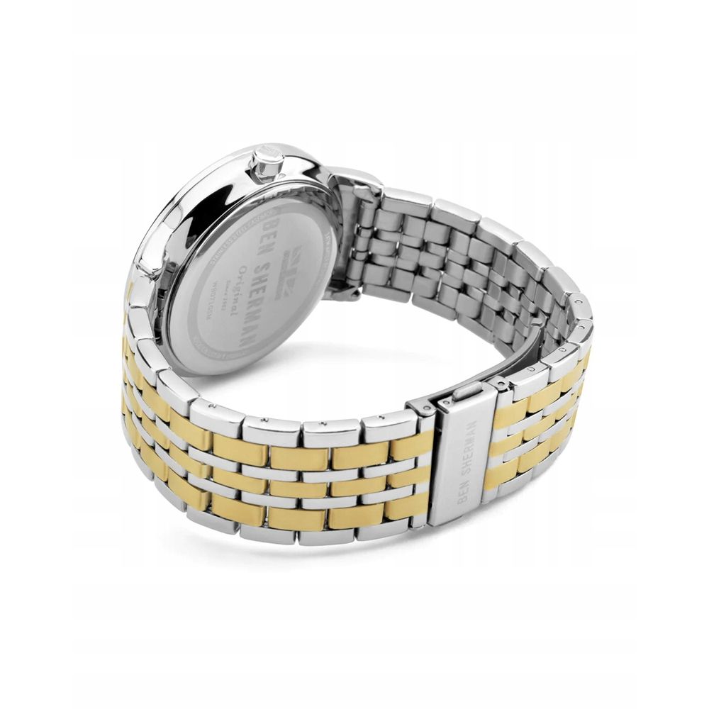 Ben Sherman Gold Stainless Steel Watch - Image 2