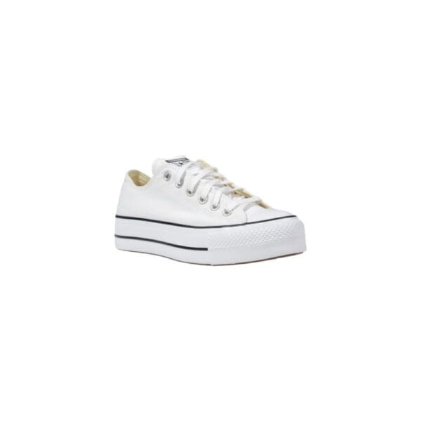 Converse White Fabric Sneaker - Image 3