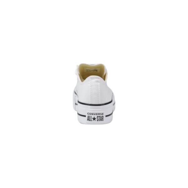 Converse White Fabric Sneaker - Image 4