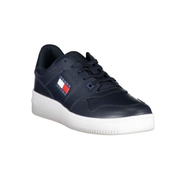 Tommy Hilfiger Blue Contrast Sneakers with Logo Detail - Image 2