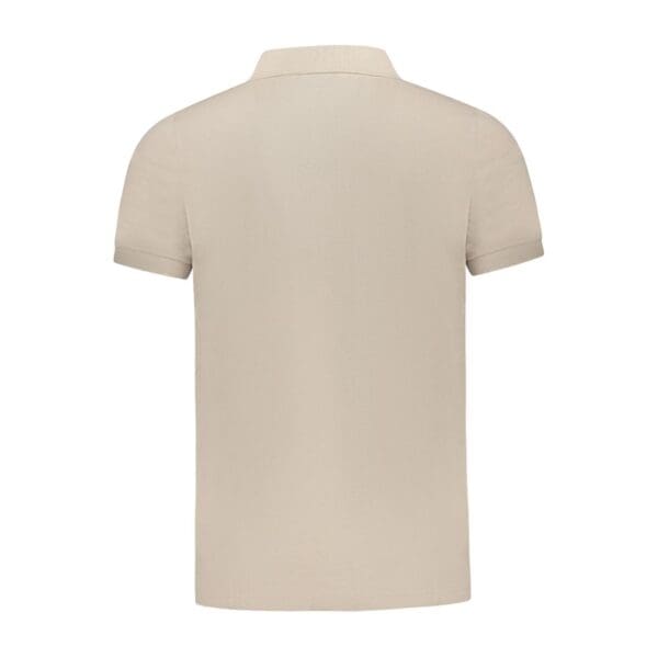 Norway 1963 Beige Cotton Polo Shirt - Image 2