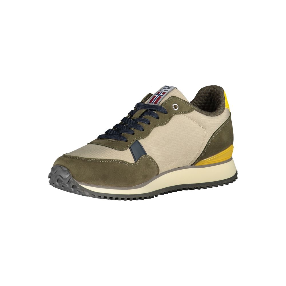 Napapijri Beige Polyester Sneaker - Image 2