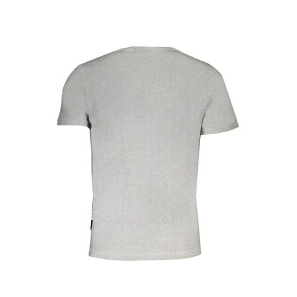 Napapijri Brown Cotton Men T-Shirt - Image 2