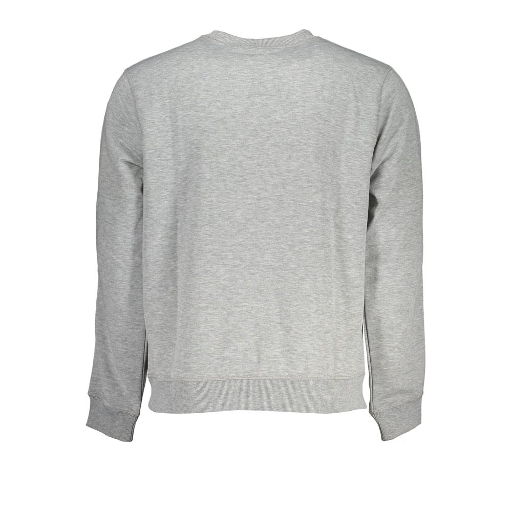 Calvin Klein Grigio Polyester Men Sweatshirt - Image 2