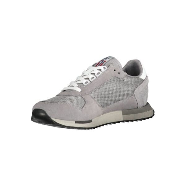 Napapijri Gray Polyester Sneaker - Image 3