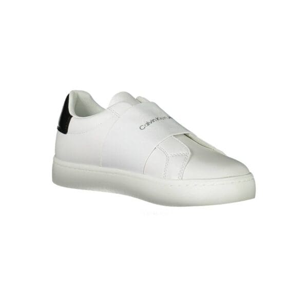 Calvin Klein White Polyester Sneaker - Image 2