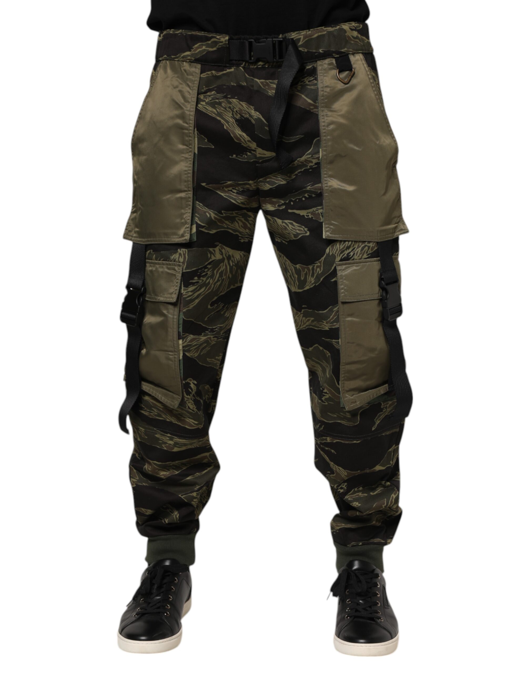 Dolce & Gabbana Multicolor Cargo Camouflage Pants - Image 2
