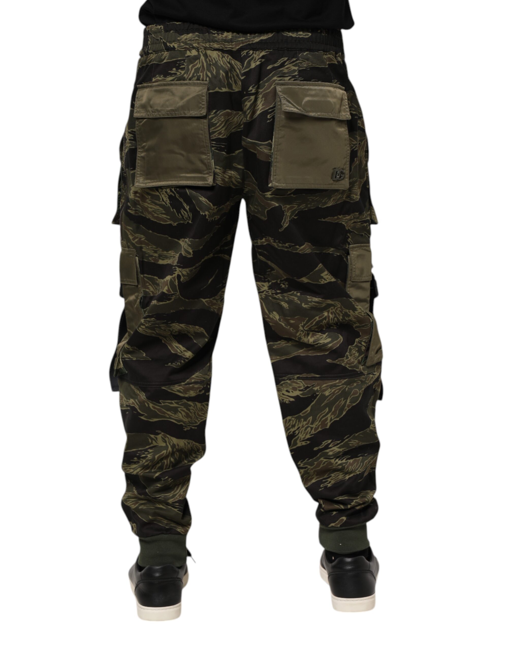 Dolce & Gabbana Multicolor Cargo Camouflage Pants - Image 4