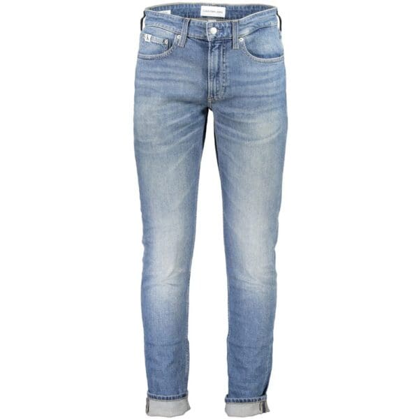 Calvin Klein Blue Cotton Jeans & Pant - Image 3