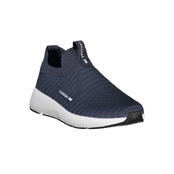 Carrera Blue Polyester Sneaker - Image 2