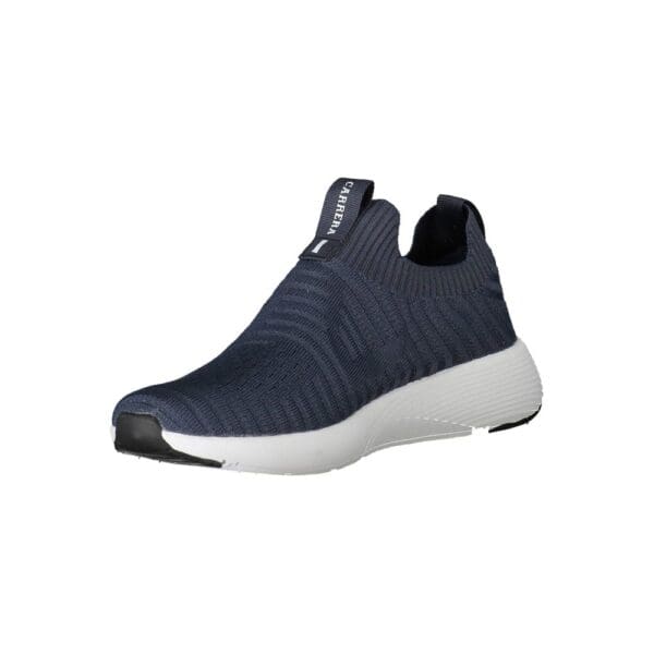 Carrera Blue Polyester Sneaker - Image 3