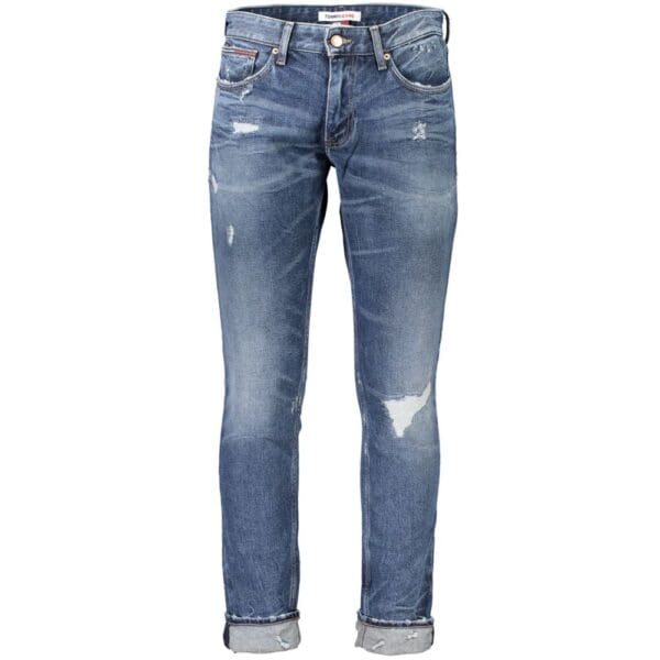 Tommy Hilfiger Blue Cotton Jeans & Pant - Image 3