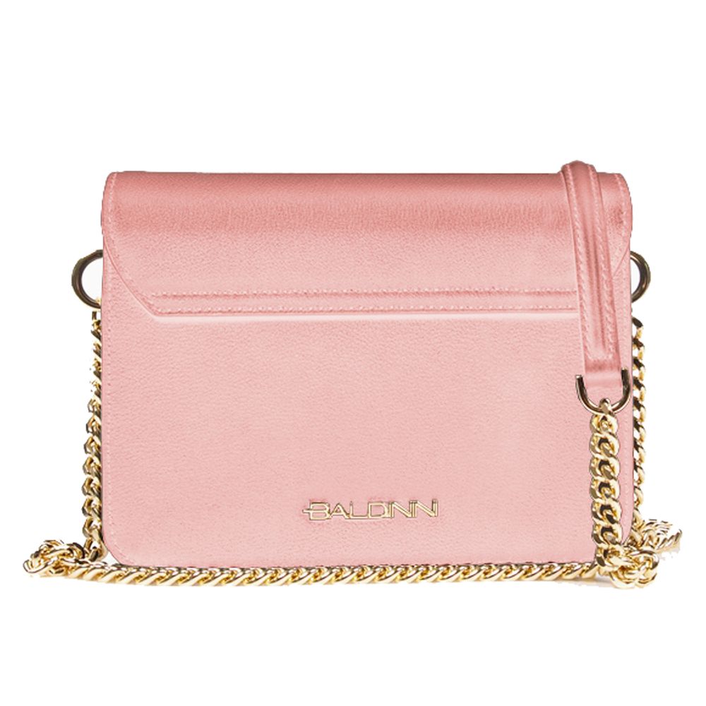 Baldinini Trend Pink Calfskin Handbag - Image 2