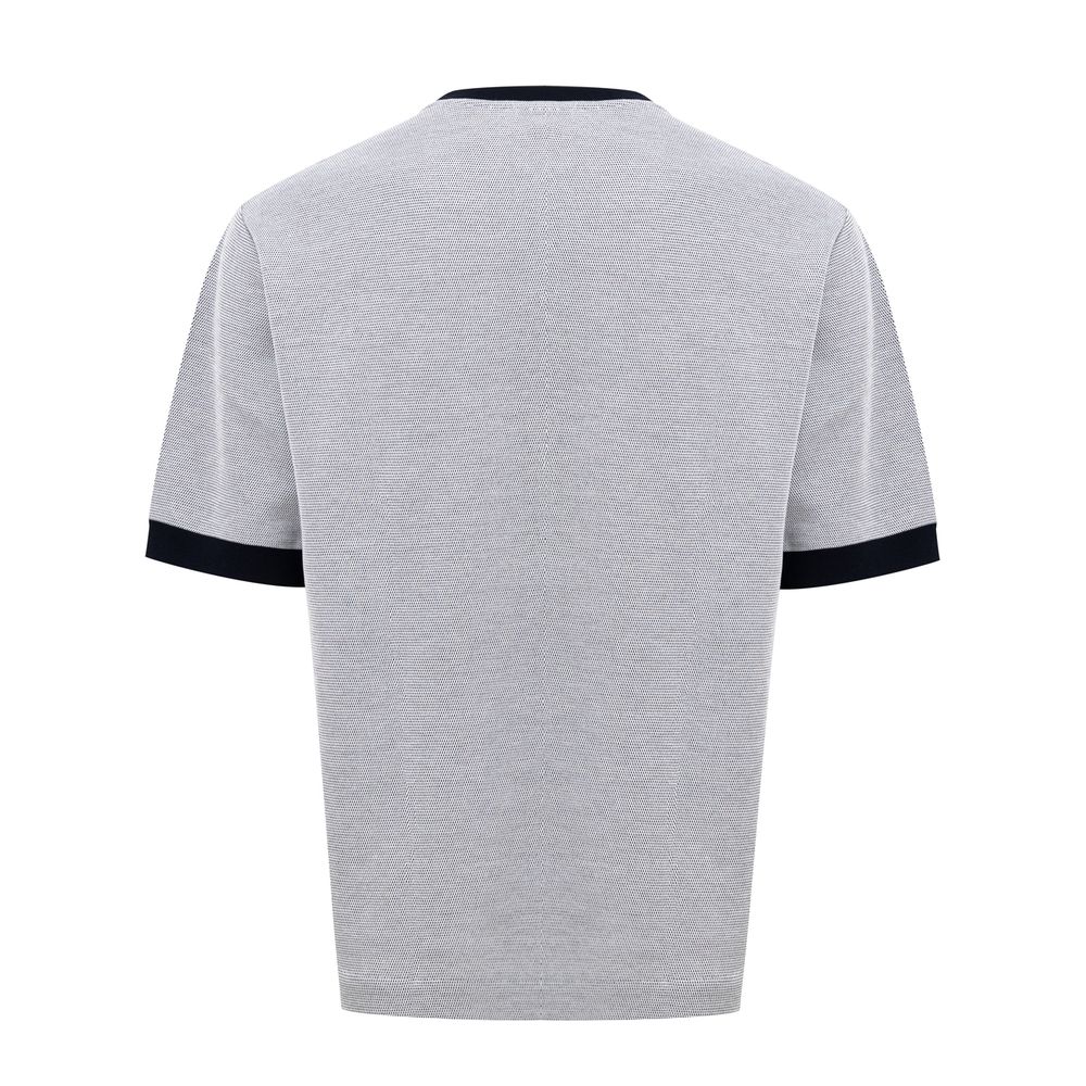 Dunhill Gray Cotton T-Shirt - Image 2