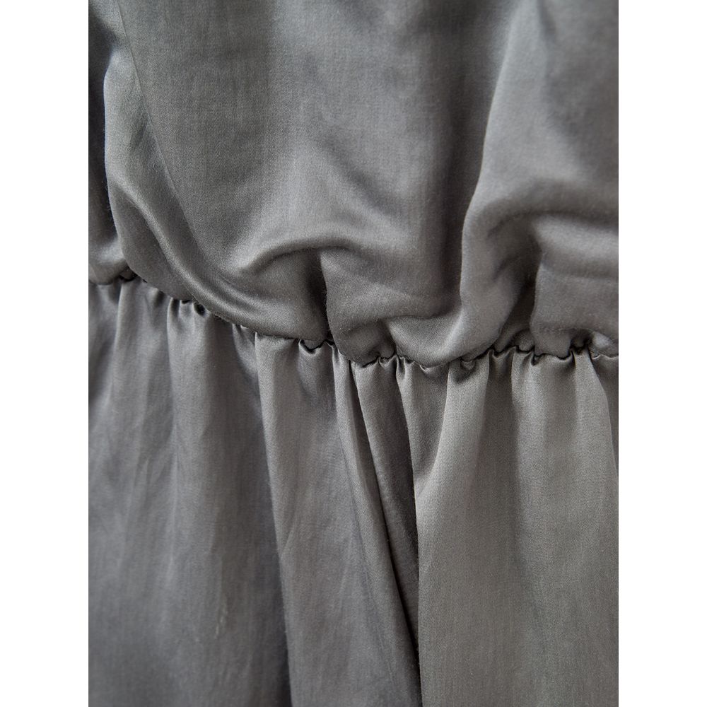 Lardini Gray Silk Long - Image 3