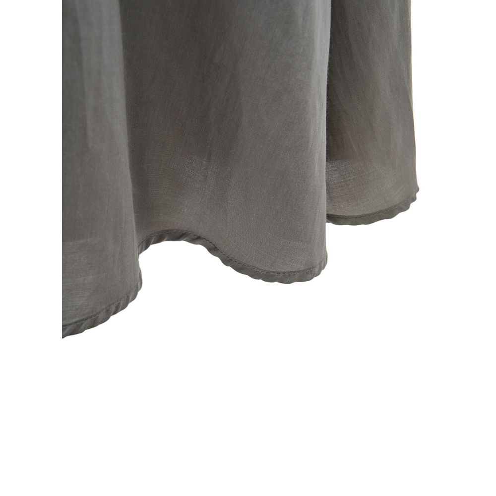 Lardini Gray Silk Long - Image 5