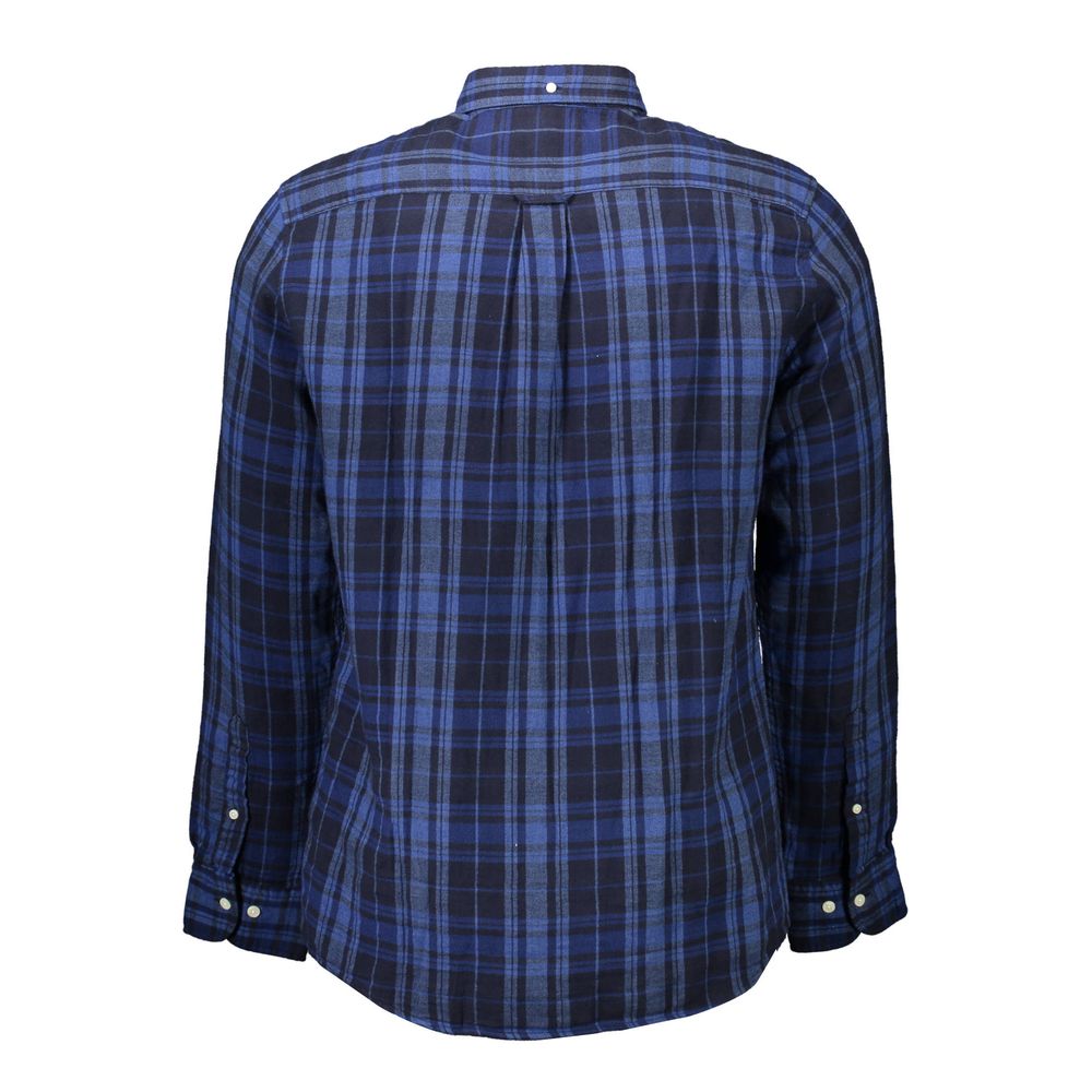 Gant Blu Cotton Men Shirt - Image 2