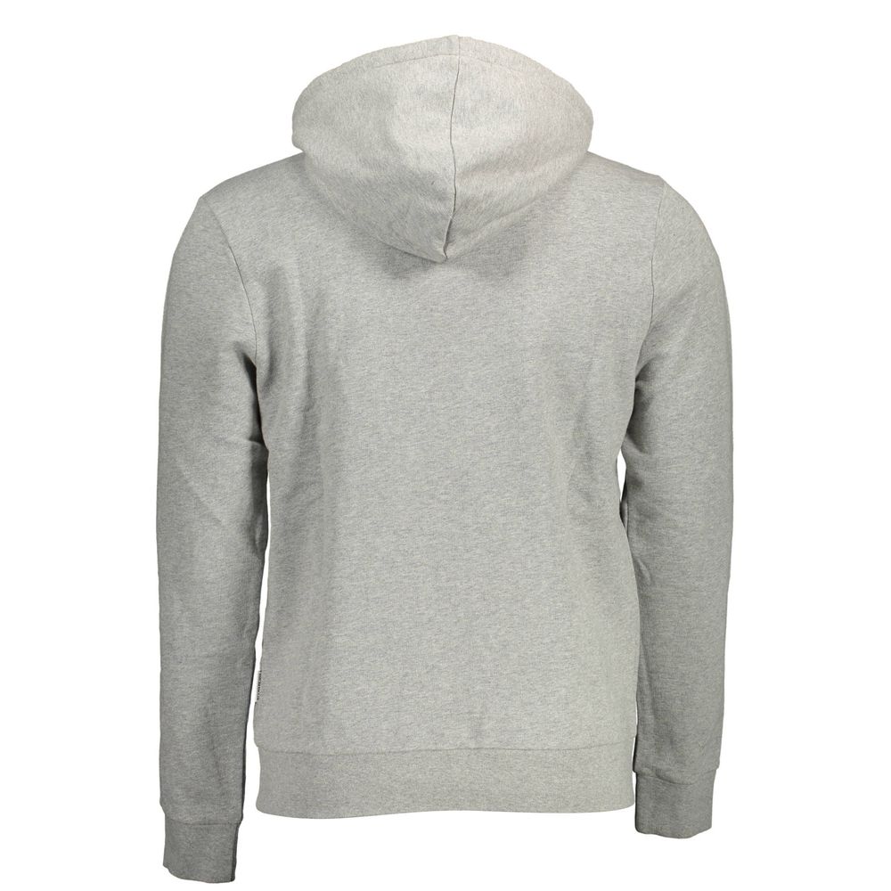 Napapijri Gray Cotton Sweatshirt - Image 2