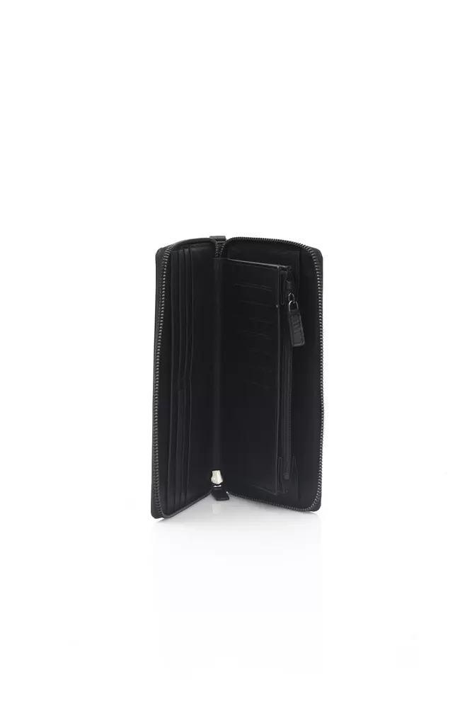 Automobili Lamborghini Black Calfskin Wallet - Image 5