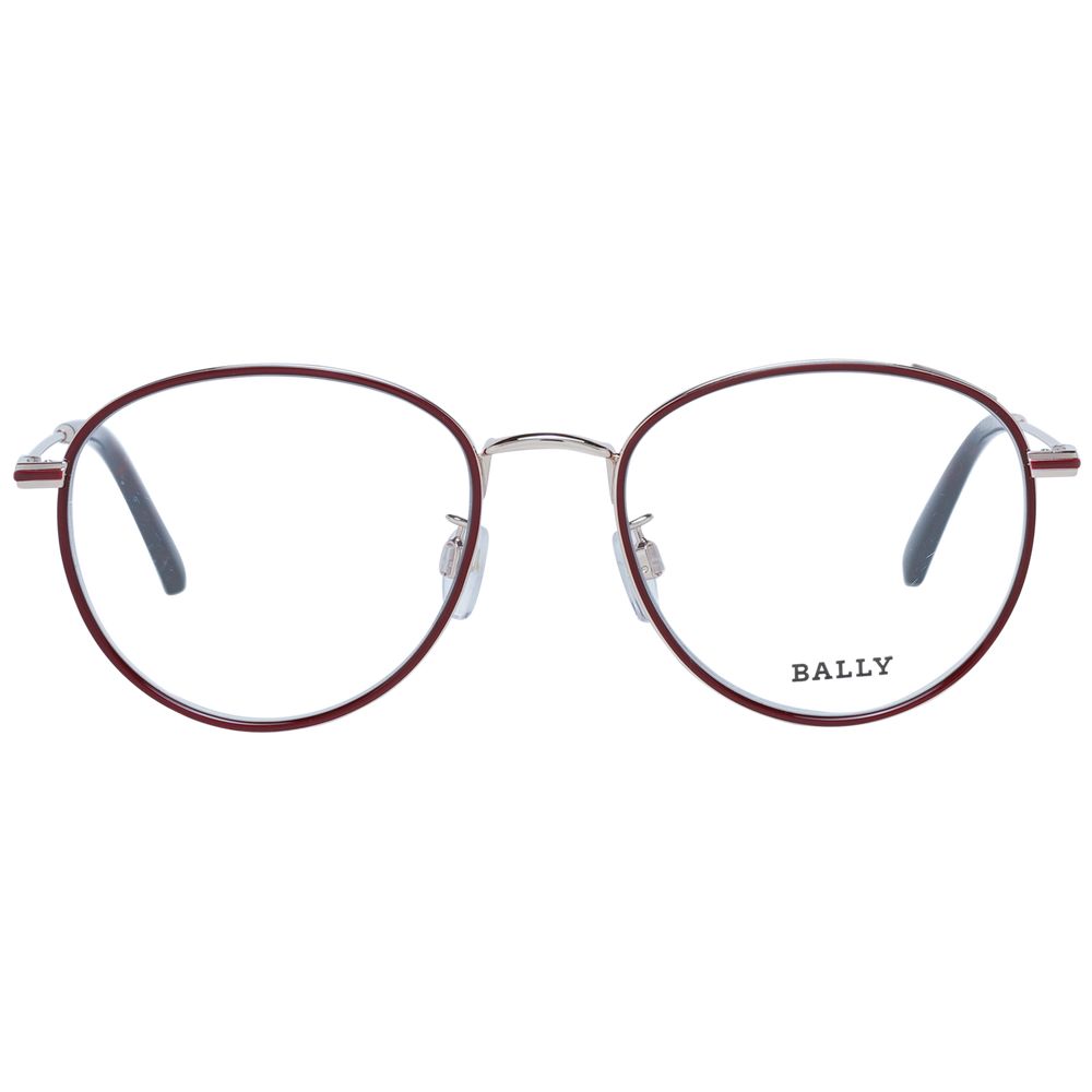 Bally Burgundy Metal Glasses (Frames) - Image 2