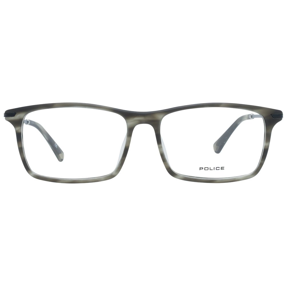 Police Gray Metal & Plastic Glasses (Frames) - Image 2