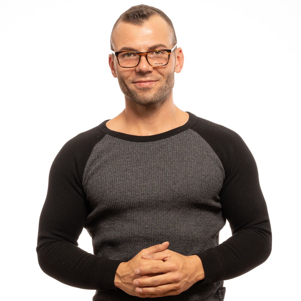 Zadig & Voltaire Brown Men Glasses Frame - Image 4