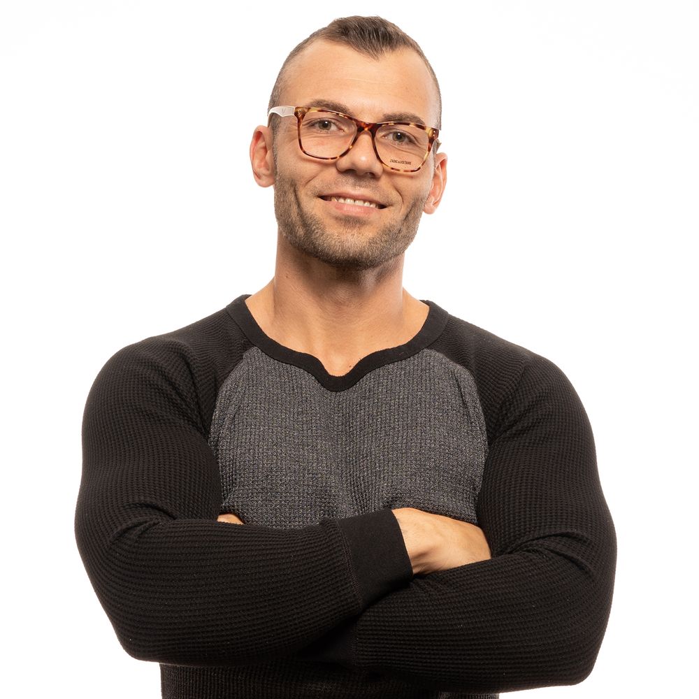 Zadig & Voltaire Brown Unisex Glasses Frame - Image 5